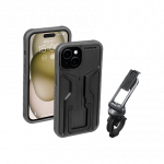 TOPEAK obal RIDECASE pro iPhone 15 černá/šedá