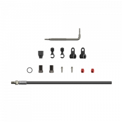 SRAM Hadice pro kot.brzdy - Threaded Inline Crimp -2000mm, černá