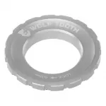 WOLF TOOTH matice Centerlock Rotor raw stříbrná