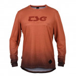 TSG Dres Grip jersey dlouhý rukáv Desert red