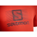 SALOMON triko Blend logo SS M fiery red
