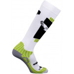 SALOMON ponožky Quest white/green 11/12