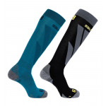 SALOMON ponožky /Access 2pack blue/black