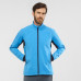 SALOMON bunda Agile softshell M blithe/night sky