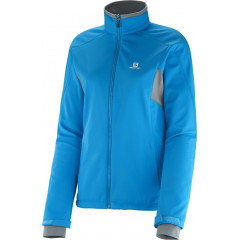 SALOMON bunda Active Softshell W methyl blue 14/15