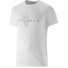 SALOMON triko MAP SS cotton M white 16/17