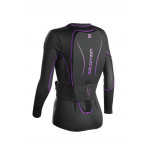 SALOMON triko Secondskin Flexcell W black/purple