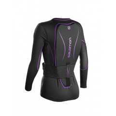 SALOMON triko Secondskin Flexcell W black/purple