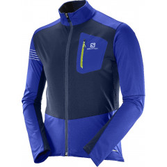 SALOMON bunda RS softshell M surf the web/blue 17/18