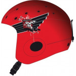 SALOMON lyžařská helma ZOOM JR red