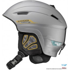 SALOMON lyžařská helma Ranger custom AIR grey 10/11