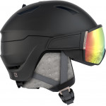 SALOMON lyžařská helma Mirage+ photo black/rose gold/aw