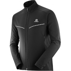 SALOMON bunda Agile softshell M black