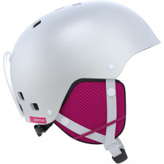 SALOMON lyžařská helma Kiana white JR M 17/18