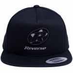 REVERSE Kšiltovka Snapback Cap Logo (Stick) černá/šedá