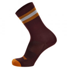 SANTINI Ponožky Bengal Red M/L