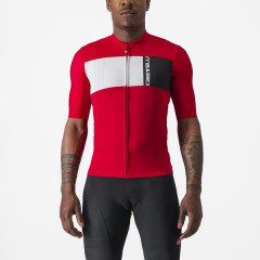 CASTELLI pánský dres Prologo 7, red/silver gray