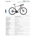 LOOK 765 Optimum 2 Disc Metallic Silver True Blood Satin 105 Mix 12 Shimano Wh-RS171 L/53,5 cm