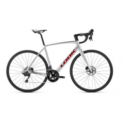 LOOK 765 Optimum 2 Disc Metallic Silver True Blood Satin 105 Mix 12 Shimano Wh-RS171 L/53,5 cm