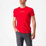 CASTELLI pánské triko Classico Tee, red