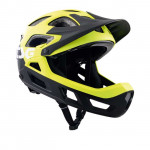 TSG Přilba Seek Youth FR Graphic Design flow black-yellow