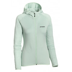 ATOMIC W REVENT FLEECE HOODIE - Mint