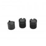 LOOK Náhradní díl Kit Of 2 Black Caps + Screw Nut + Tools