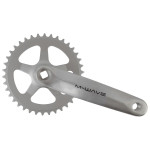M-WAVE KLIKY JEDNOPŘEVODNÍK 38 ZUBŮ 170MM