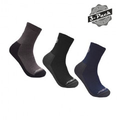 SENSOR PONOŽKY 3-PACK TREKING EVO černá/šedá/modrá velikost 3/5