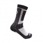 SENSOR PONOŽKY PRO MERINO CREW černá/šedá velikost 9/11