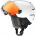 ATOMIC lyžařská helma Savor AMID visor HD white