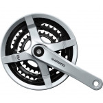 SHIMANO KLIKY TOURNEY FC-TY501 48/38/28 STŘÍBRNÉ 170MM