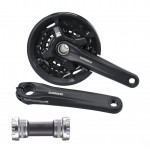 SHIMANO KLIKY ALTUS FC-MT210 40/30/22 170MM LOŽISKA+KRYT