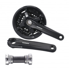 SHIMANO KLIKY ALTUS FC-MT210 40/30/22 170MM LOŽISKA+KRYT