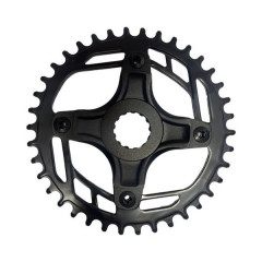 PROWHEEL Převodník 38z, ocelový s unašečem, 104mm