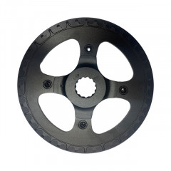 PROWHEEL Převodník 44z, ocelový s unašečem a krytem, 104mm