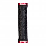 REVERSE Gripy MTB Stamp Lock On 30 Black / Red