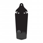 REVERSE Blatník zadní MudGuard Black Forest