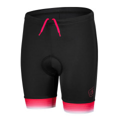 ETAPE dětské kalhoty JUNIOR 2.0, černá/růžová