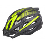ETAPE cyklistická přilba TWISTER, černá/žlutá fluo mat