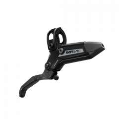 SRAM Kotoučová brzda Motive Silver - Black Ano, Bearing Lever,Tool Free Reach, Bleeding E