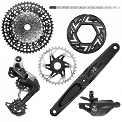 SRAM Sada Eagle 90 DUB E-MTB 160 BOSCH (v balení přehazovačka, Single Click páčka s objímk