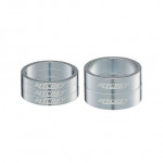 RITCHEY spacer CLASSIC HP Silver 28.6mm/2x10mm+3x5mm