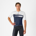 CASTELLI pánský dres Simbolo, belgian blue/white