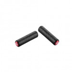 CICLOVATION gripy Trail Silcolite Topo Matte Black w/ Red Plug