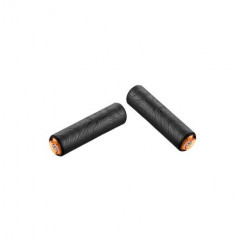 CICLOVATION gripy Trail Silcolite Topo Matte Black w/ Orange Plug