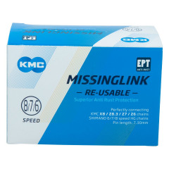 KMC SPOJKA ŘETĚZU 6-8 KOLO EPT 7.3MM 40KS SADA