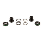 SRAM CRANK ARM BOLT KIT M15/M22 ALUMINIUM SELF-EXTRACTING ISIS BLACK QTY 2