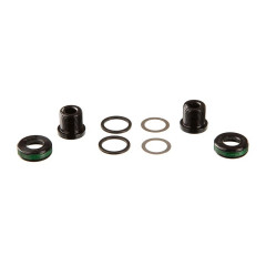 SRAM CRANK ARM BOLT KIT M15/M22 ALUMINIUM SELF-EXTRACTING ISIS BLACK QTY 2