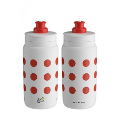 ELITE láhev 0,5l Fly TdF RED POLKA DOT
